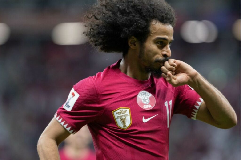 Akram Afif mở tỉ số trận đấu