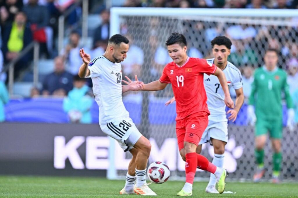 Quang Hải chơi mờ nhạt tại Asian Cup 2023