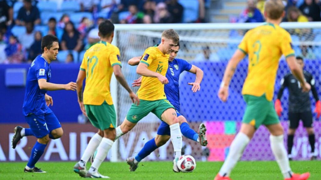 Đội tuyển Úc có trận chia điểm với Uzbekistan, Úc 1-1 Uzbekistan
