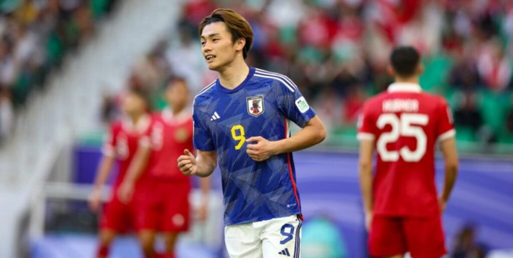 Ueda mở tỉ số trận đấu, Nhật Bản 3-1 Indonesia