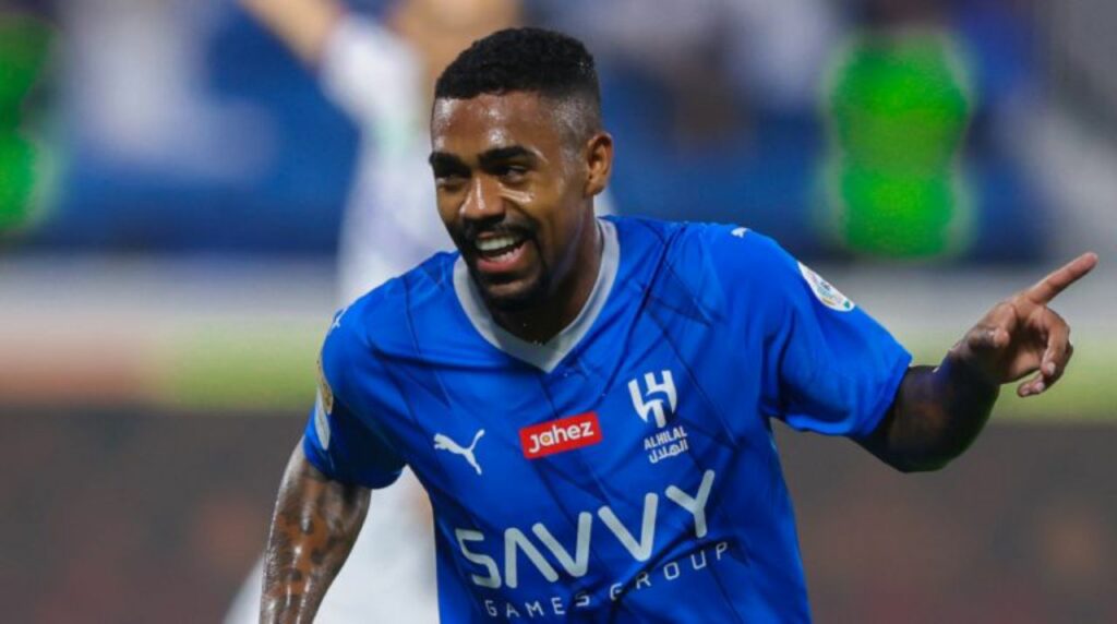 Malcom trong màu áo Al-Hilal