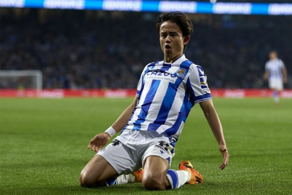 Takefusa Kubo đang là trụ cột của Real Sociedad