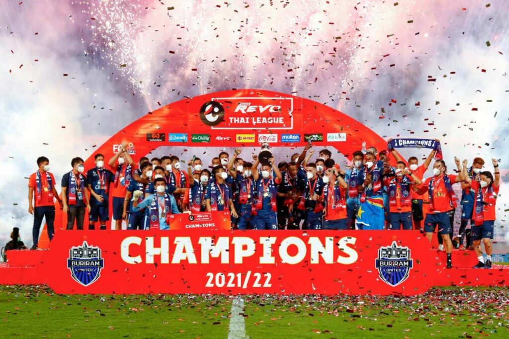 Buriram United đang là nhà ĐKVĐ của Thai League, đây cũng là 1 trong 5 CLB Đắt Giá Nhất Thai League