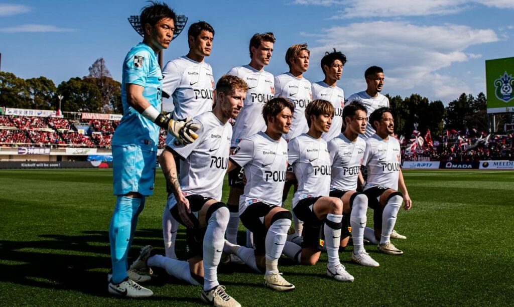 Urawa Red Diamonds đứng twhus 2 trong danh sách trả Lương J-League 2024