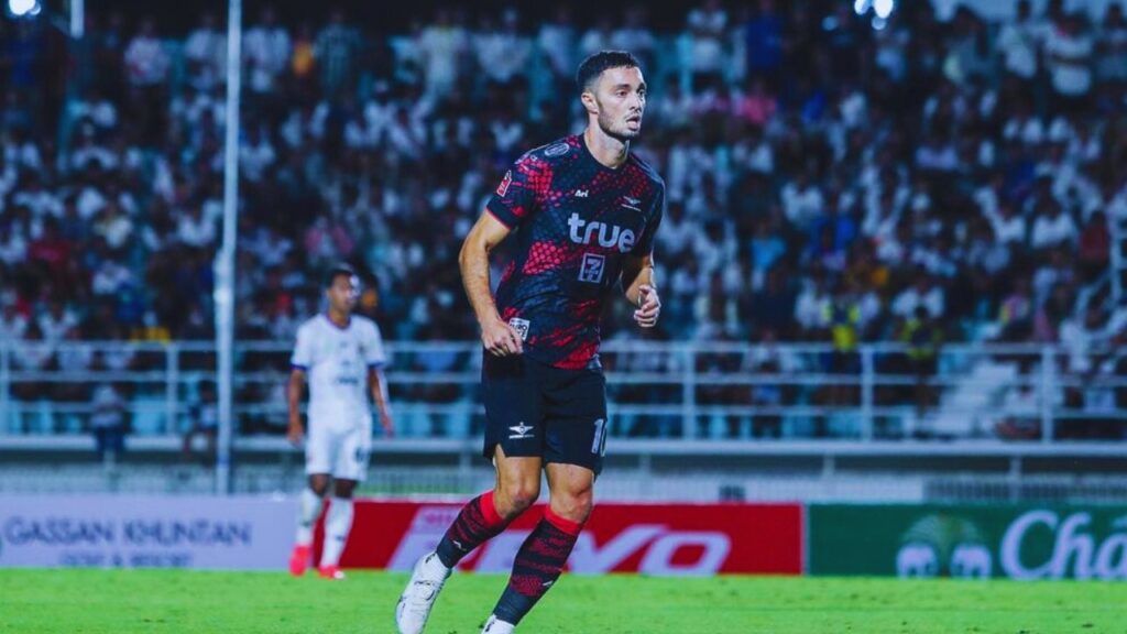 Bassel Jradi dần khẳng định vai trò của mình trong màu áo True Bangkok United