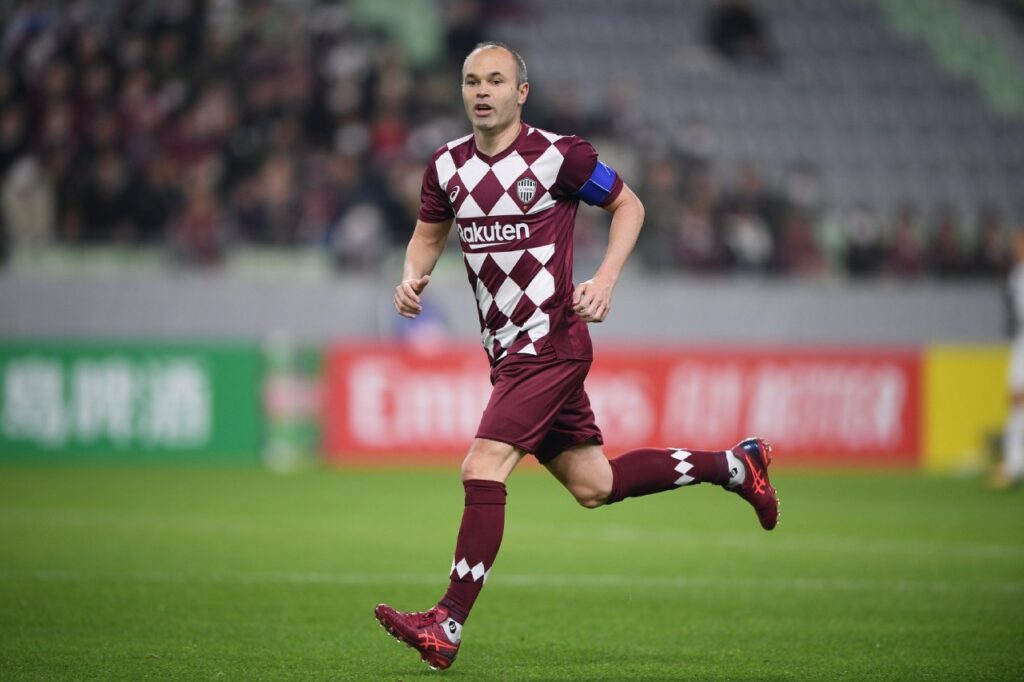 Andres Iniesta - công thần của Vissel Kobe ở cấp độ quốc gia lẫn châu lục.