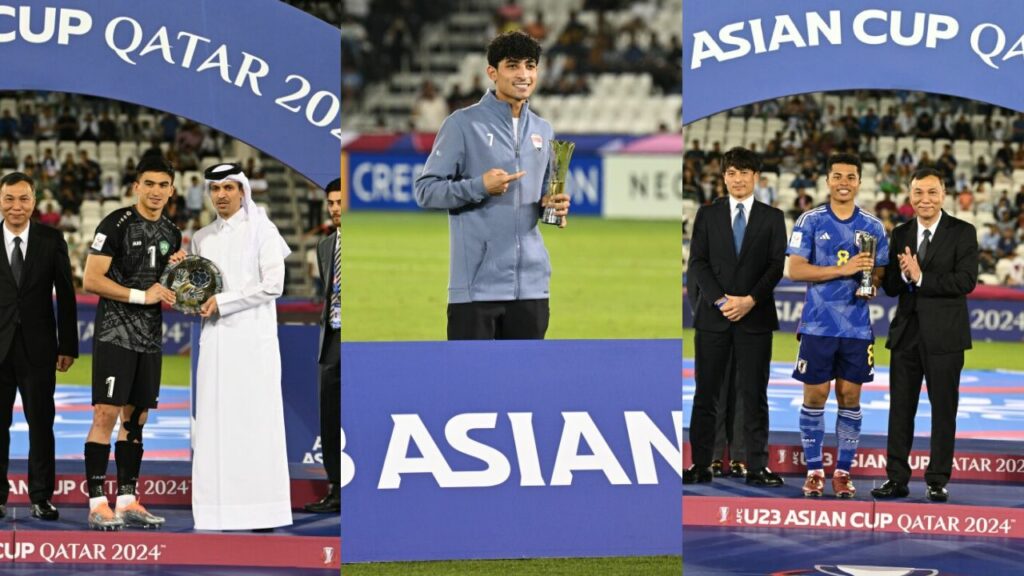 Ali Jasim, Abduvokhid Nematov và Joel Chima Fujita là chủ nhân của các danh hiệu cá nhân.