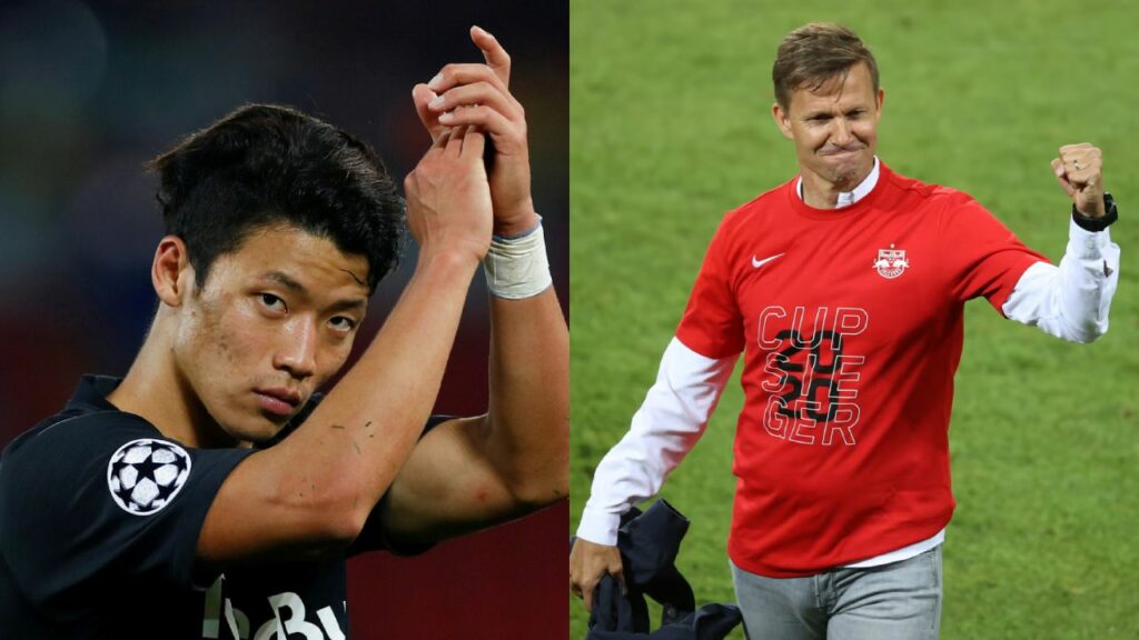 Jesse Marsch từng là thầy của Hwang Hee-chan tại Salzburg, người đang được cho là UCV tiềm năng cho vị trí HLV Hàn Quốc