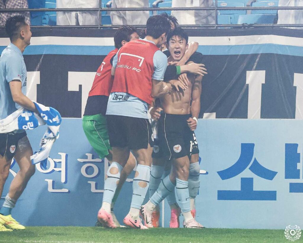 Daegu gieo sầu cho Jeonbuk bằng chiến thắng 3-0 trước đối thủ ở vòng 18 k-League 2024