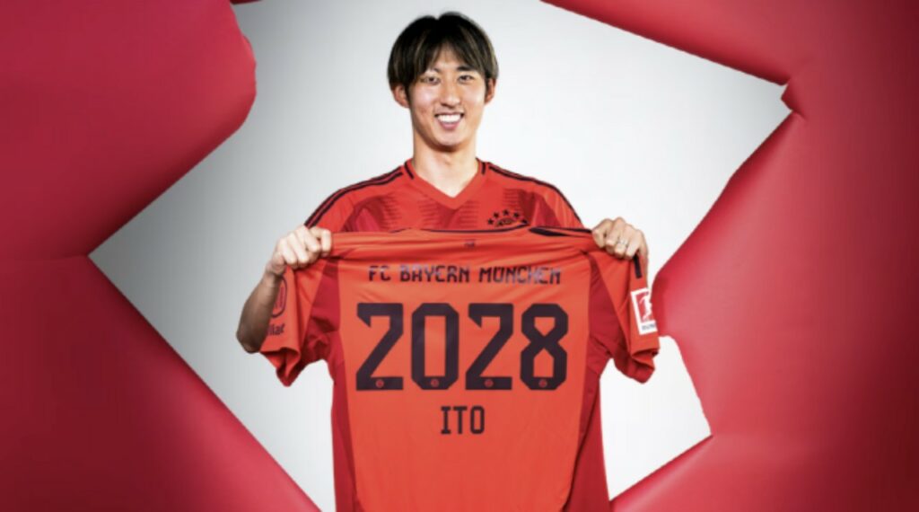 Hiroki Ito, cầu thủ châu Á, là bản hợp đồng hứa hẹn của Bayern Munich.