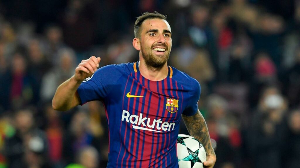 Paco Alcacer trong màu áo Barca