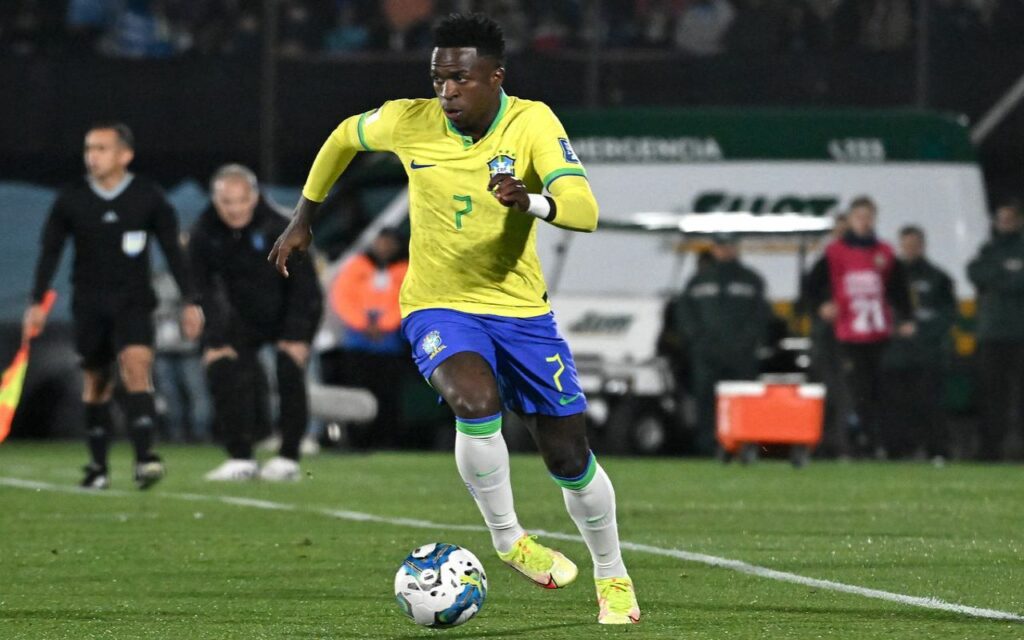 Vinicius Junior là đầu tàu của hàng công Brazil ở Copa.