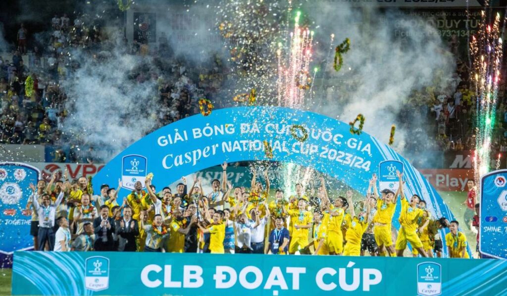 CLB Thanh Hóa có suất tham dự giải C2 châu Á nhờ vô địch Cúp Quốc Gia.