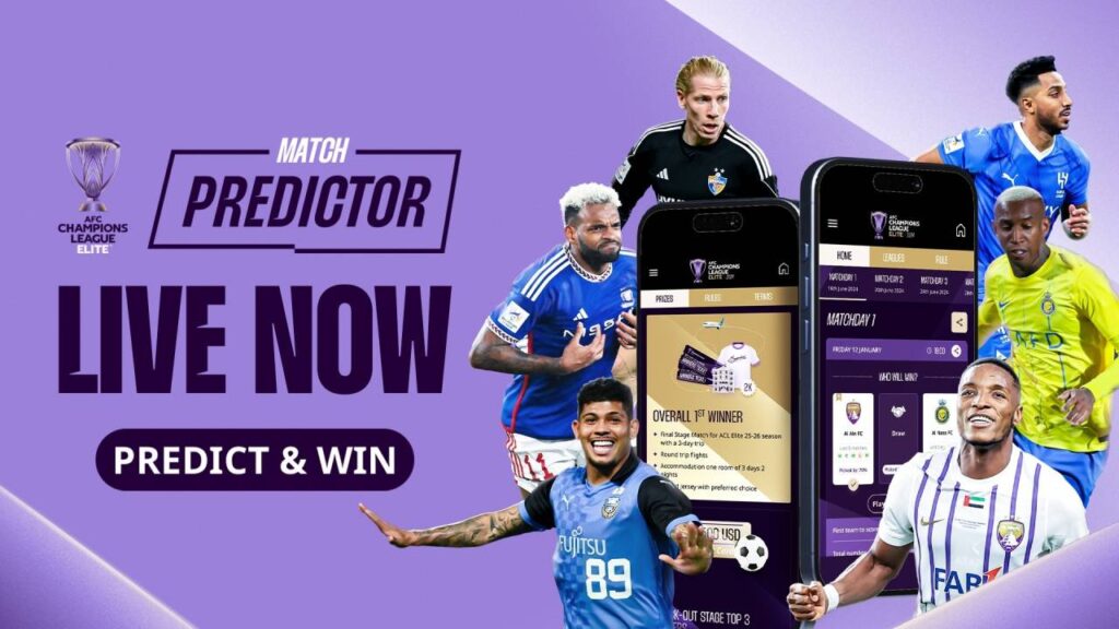 AFC còn có chức năng dự đoán trận đấu “Match Predictor” cực kỳ hấp dẫn.