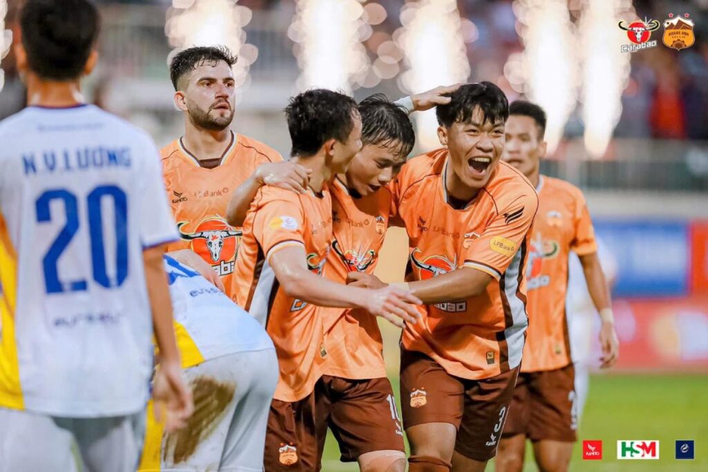 Hoàng Anh Gia Lai FC đang có phong độ ấn tượng sau 2 vòng đấu V-League 2024/25.