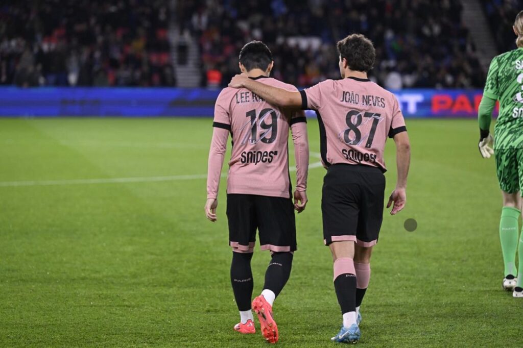 Lee Kang-in trong trận đấu mới đây của PSG.