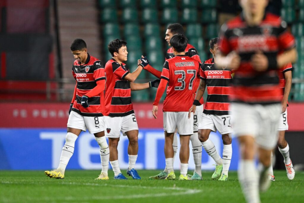 Vấn đề của Pohang Steelers nằm ở thể lục của các cầu thủ trụ cột.