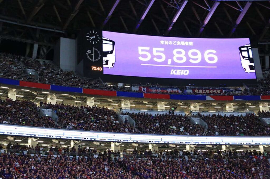 J-League 2024 ghi nhận số lượng khán giả tăng cao so với mùa giải trước.
