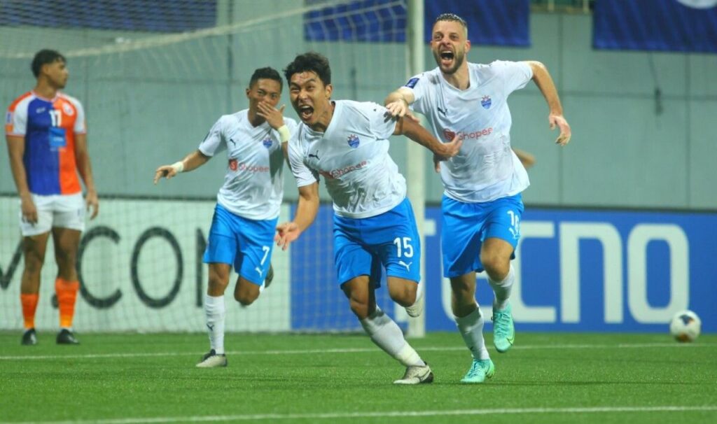 Port FC thua đậm khi làm khách trước Lion City Sailors với tỷ số 2-5.