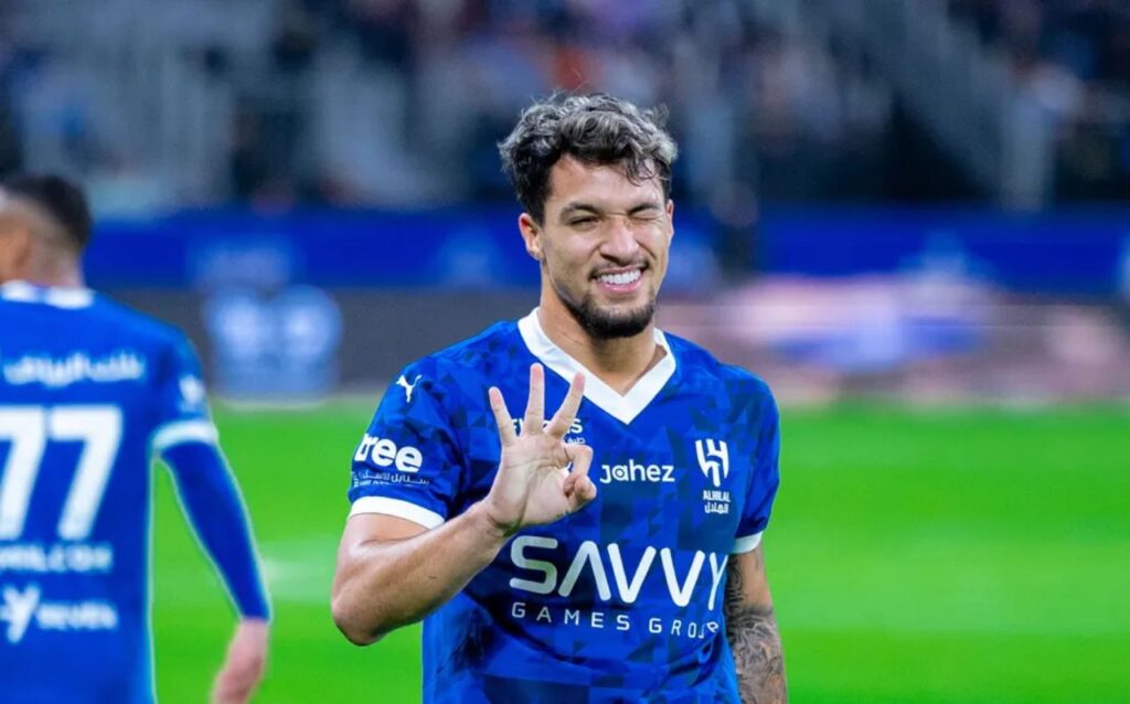 Marcos Leonardo tỏa sáng trong ngày Al Hilal thắng đậm.