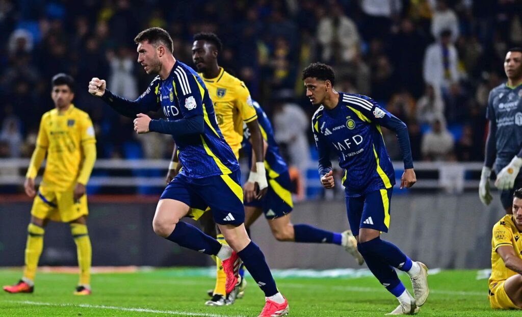 Larpote ghi bàn thắng quan trọng, giữ lại một điểm cho Al Nassr.
