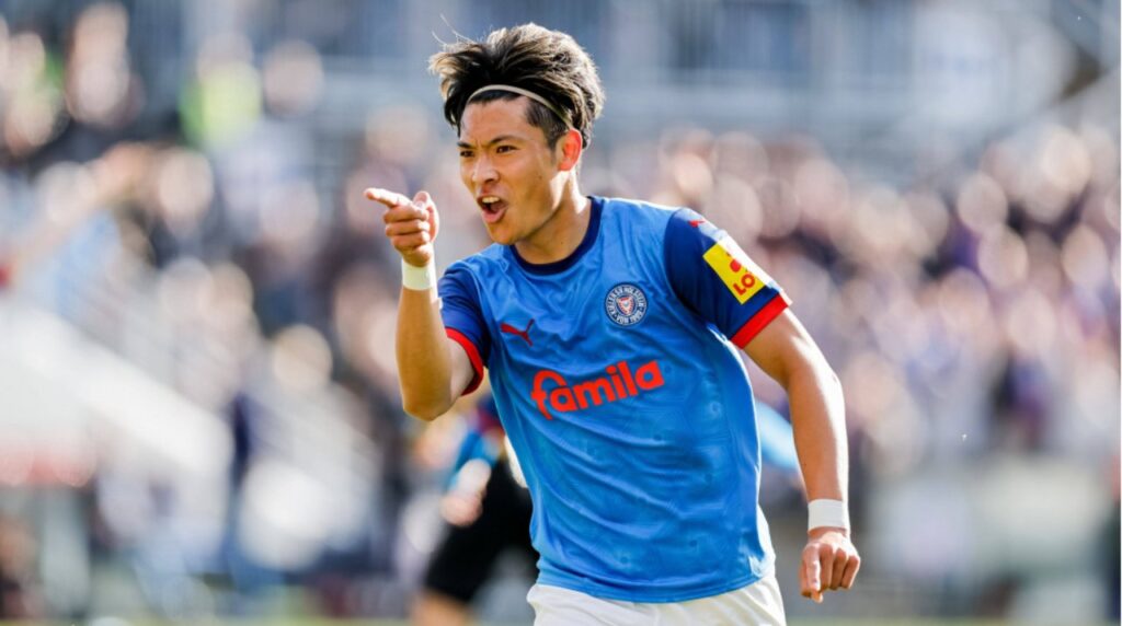 Shuto Machino đang có phong độ khá cao tại Bundesliga