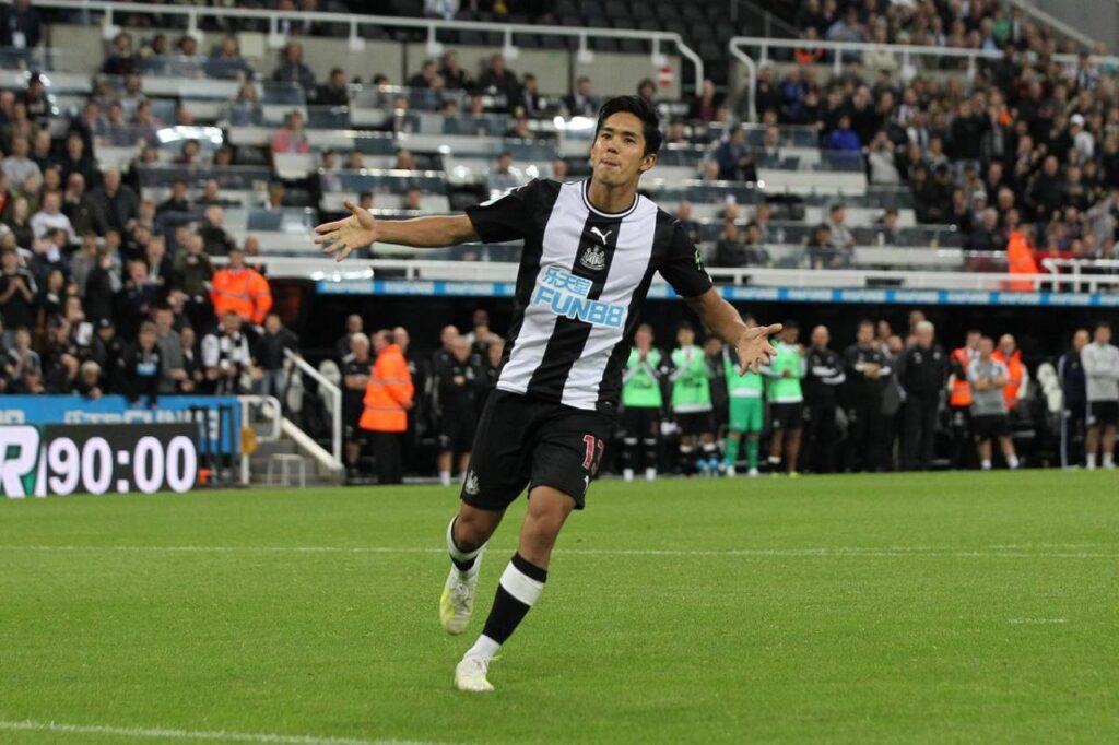 Muto có khoảng thời gian đáng quên tại Newcastle.