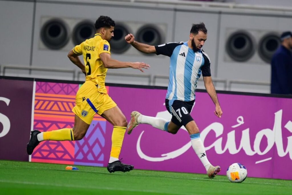 Trận đấu giữa Al Wakrah SC và Al Taawoun SC kết thúc với tỷ số hòa 2-2.