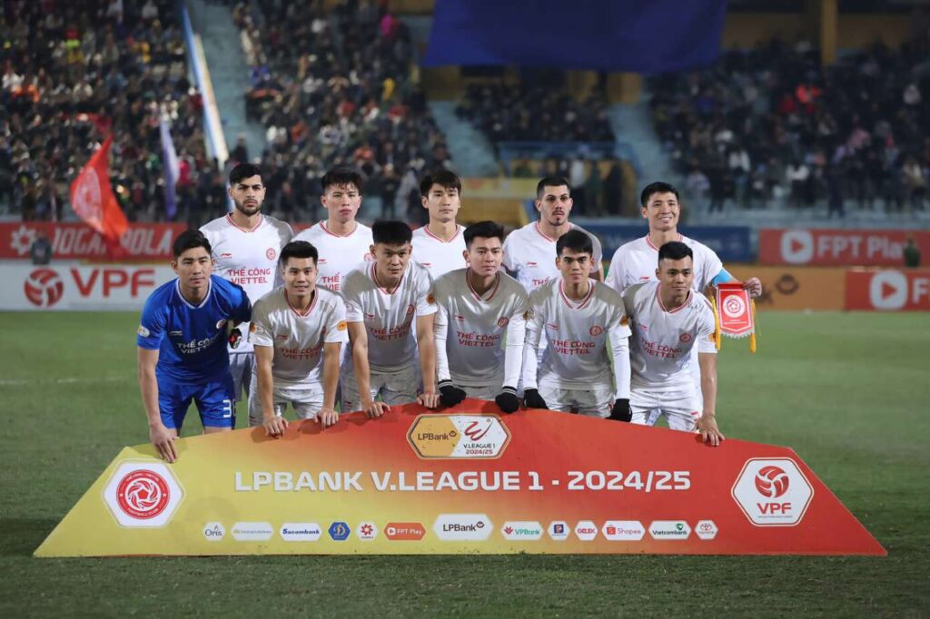 Thể Công - Viettel ở V-League 2024/25 lột xác hoàn toàn so với mùa giải trước.