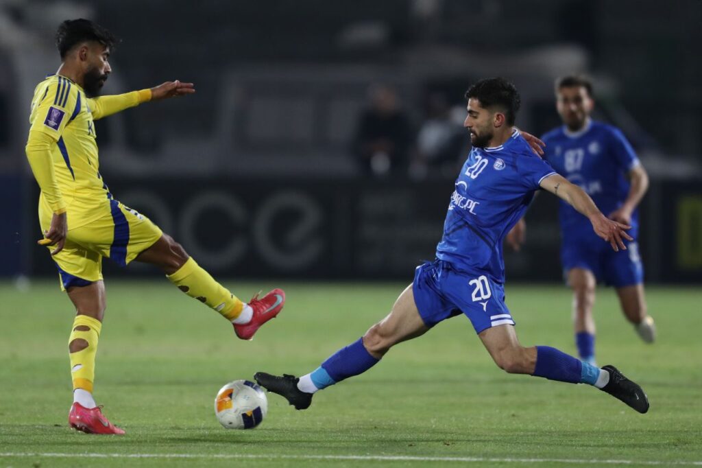 Thiếu vắng ngôi sao số 1 Ronaldo, Al Nassr chỉ có kết quả hoà trước Esteghlal, Lượt đi vòng 1/8 AFC Champions League