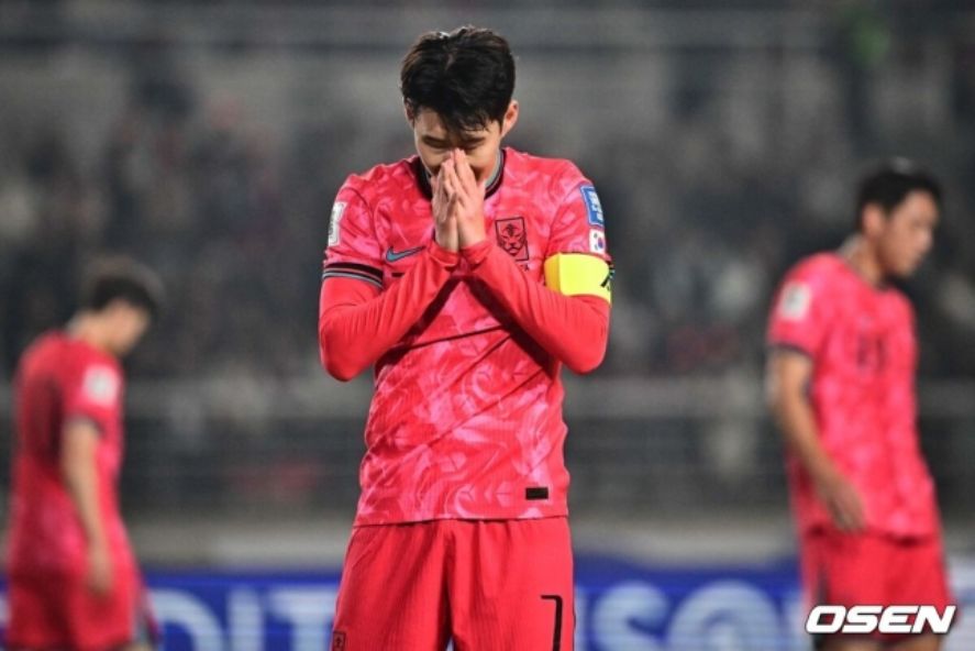Son Heung-min gây thất vọng với màn trình diễn dưới sức trước Oman.