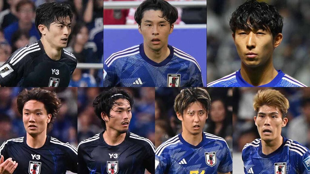 Trung Vệ (Ko Itakura, Koki Machida, Hiroki Ito, Takehiro Tomiyasu, Shogo Taniguchi, Yuta Nakayama, Daiki Sekine)