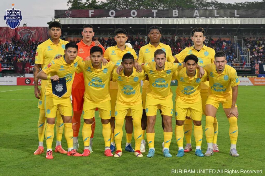 Ứng cử viên số 1 - Buriram United, đội bóng đang thống trị bảng xếp hạng Thai League 202425