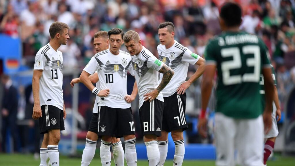 Đội tuyển Đức, có chiến dịch khó quên tại World Cup 2018.