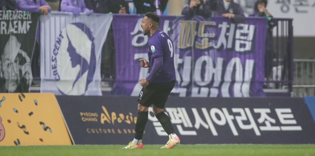 Bruno Mota là ngoại binh đáng chú ý nhất của FC Anyang.