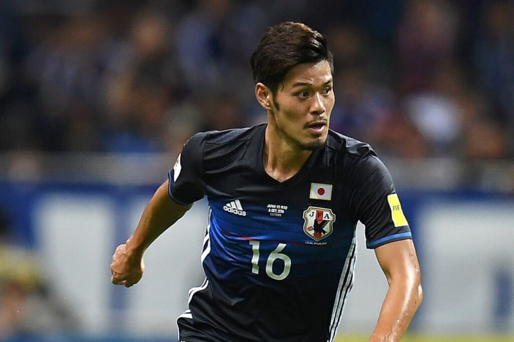 Hotaru Yamaguchi tham dự World Cup 2014 với tư cách cầu thủ của Cerezo Osaka.