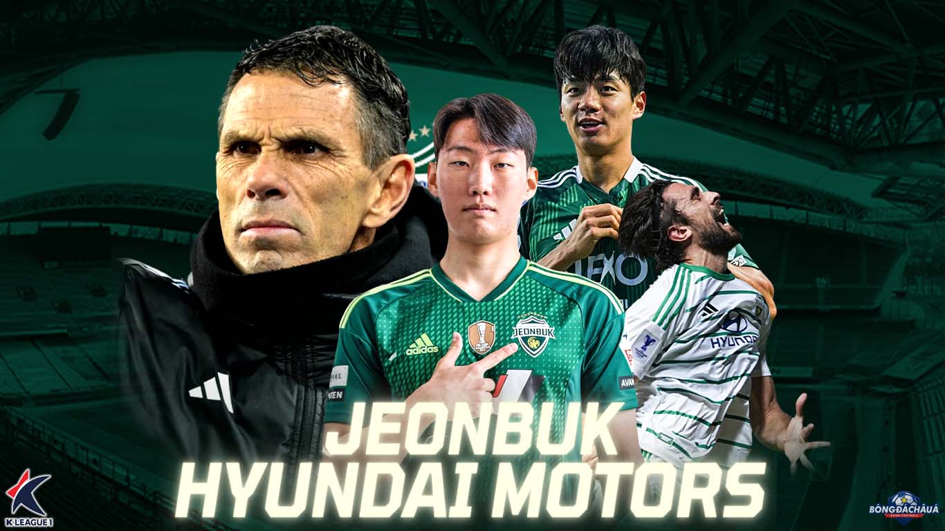 Jeonbuk Hyundai Hồi Sinh Dưới Triều Đại Mới