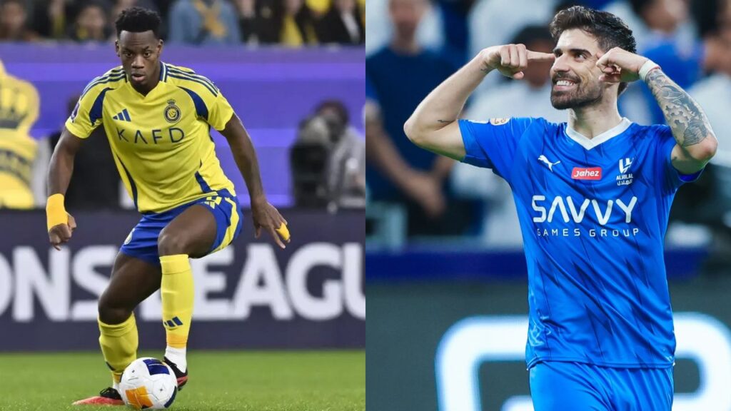 Cuộc đối đầu giữa Jhon Duran và Ruben Neves có thể quyết định kết cục của trận đấu giữa Al Hilal và Al Nassr.
