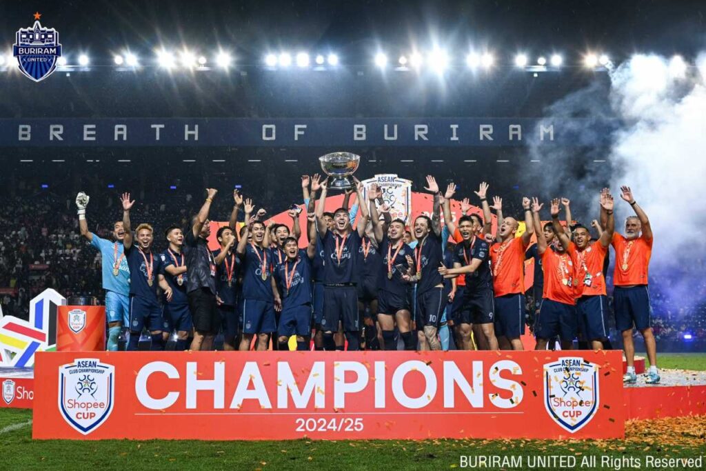 Buriram trở thành nhà vô địch Shopee Cup 2024/25