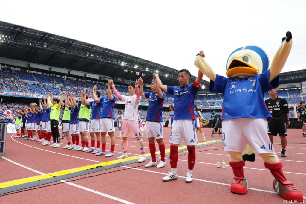 Niềm vui mới chỉ trở lại với Yokohama ở hai vòng đấu gần nhất.