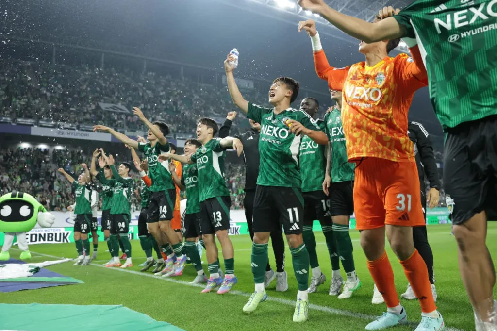 Jeonbuk đang có phong độ cao ở mùa giải năm nay.