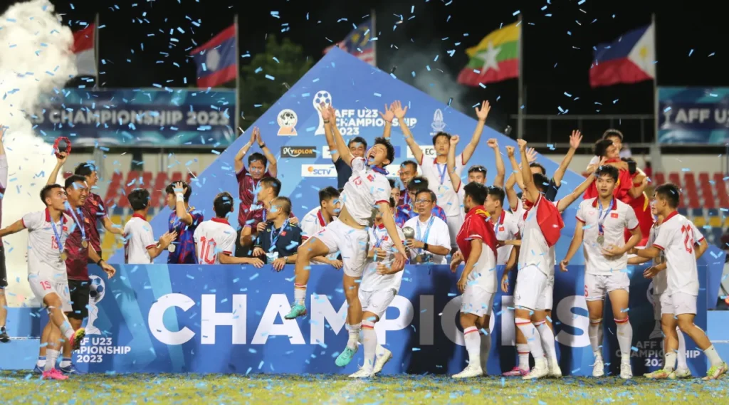 U23 Việt Nam đang là nhà ĐKVĐ của U23 Đông Nam Á.