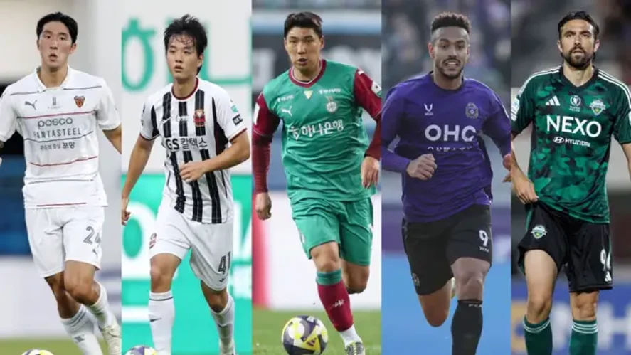 K-League 2025 chứng kiến rất nhiều cầu thủ thi đấu nổi bật.