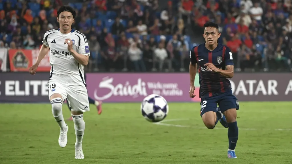 Machida Zelvia chia điểm đáng tiếc với JDT, dù có nhiều cơ hội ngon ăn.