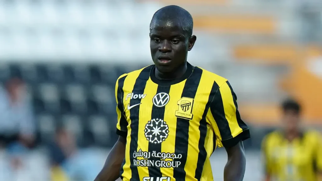 N'Golo Kanté vãn đang là trụ cột của Al Ittihad kể từ khi gia nhập đội bóng.