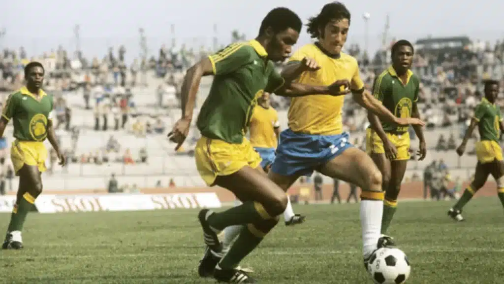 Zaire từng gây sốc với bóng đá thế giới khi góp mặt tại World Cup 1974.