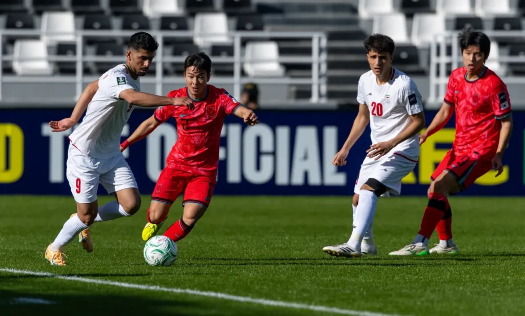 U23 Hàn Quốc có màn ra quân tương đối thất vọng trước U23 Iran.