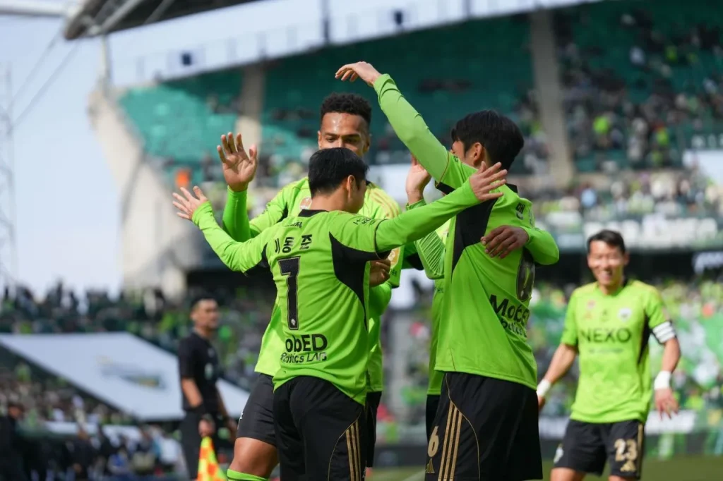 Jeonbuk vòng 5 k league 2026