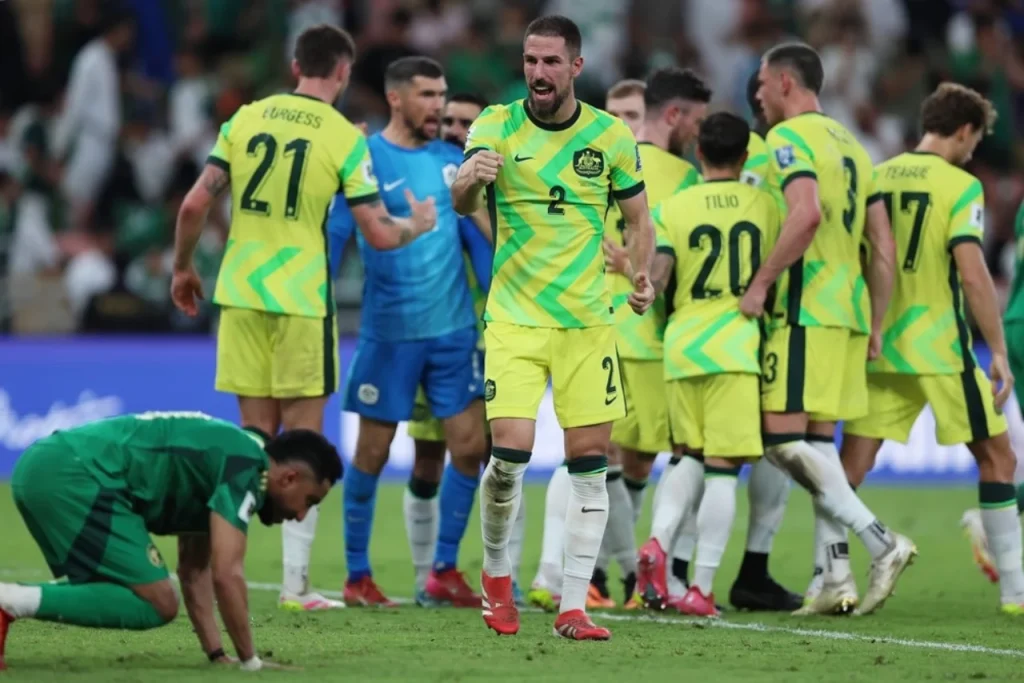 Vượt qua vòng loại thứ 3, đội tuyển Úc lần thứ 6 liên tiếp giành vé dự World Cup 2026. Ảnh: AFC