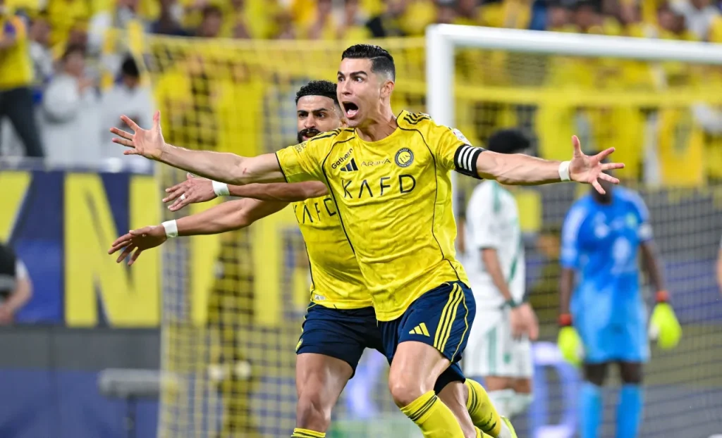 Al nassr có mùa giải thành công và lên ngôi vô địch sau nhieuf năm chờ đợi. ẢNh: Spl.com.sa